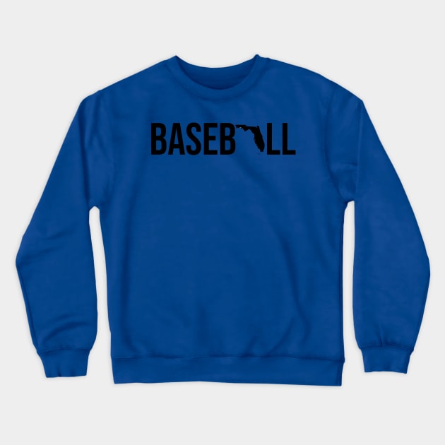 Florida Baseball Crewneck Sweatshirt by rustyskate